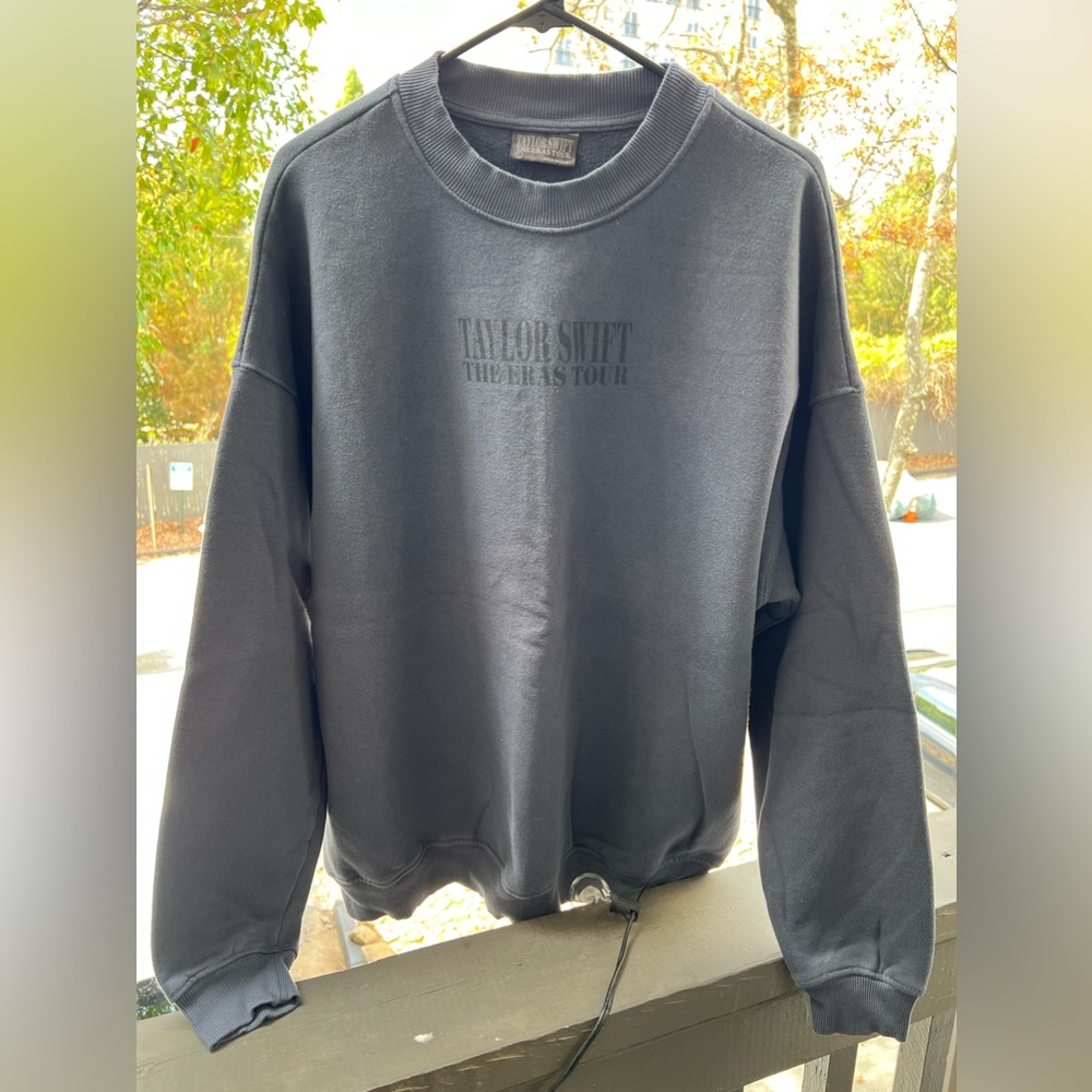 Taylor Swift Eras Tour Blue Crew Neck